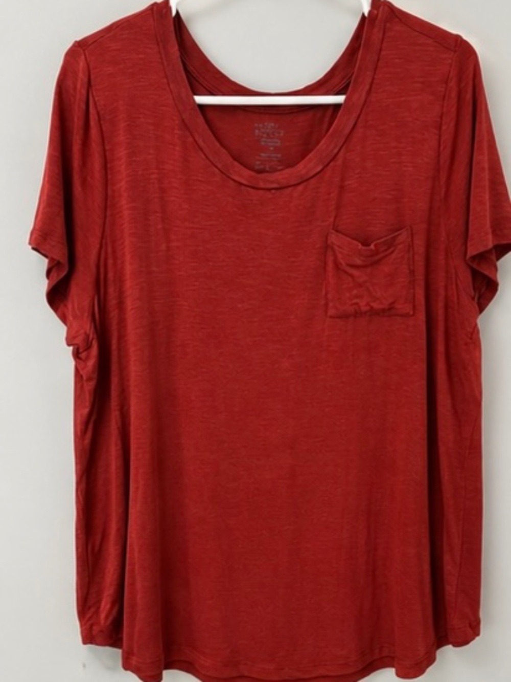 Market & Spruce Short Sleeve Pocket Tee 2X
